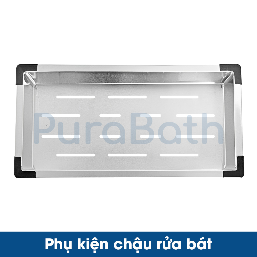 CHẬU RỬA BÁT HANDMADE 1 HỐ PURABATH PURA-7545 - Ảnh 3