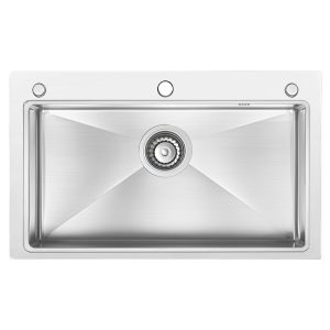 CHẬU RỬA BÁT HANDMADE 1 HỐ PURABATH PURA-7848-GC